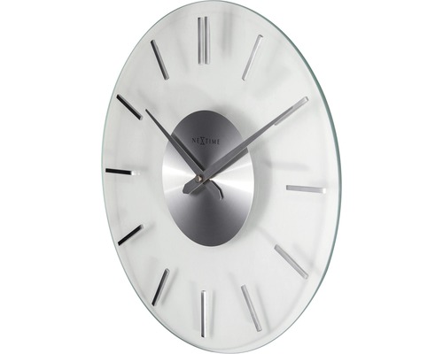 Nextime Wanduhr aus Glas
