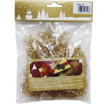 Verpackungseinheit goldene Lamettafäden zur Dekoration