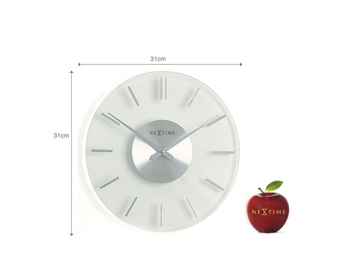 Nextime Wanduhr, 31 cm Durchmesser