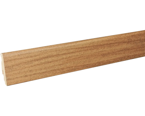 SKANDOR Sockelleiste Walnuss Lucca FU60L 19 x 58 x 2400 mm Holzfußleiste