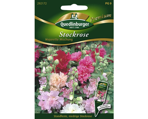 Stockrose 'Majorette' Mischung Quedlinburger Blumensamen