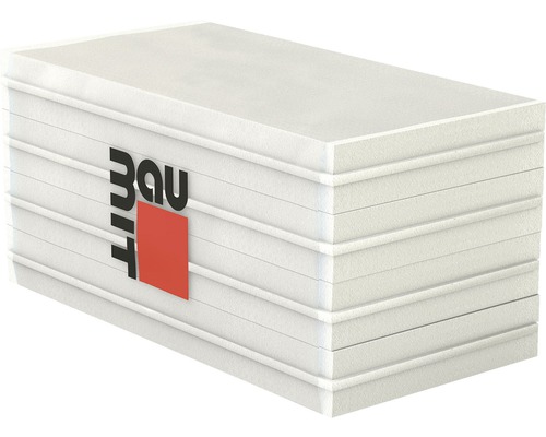 Styropor Fassadendämmplatte EPS WDVS mit Nut und Feder WLS 034 1000 x 500 x 160 mm Pack = 1,5 m²
