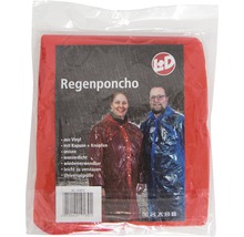 Regenponcho aus Vinyl in Universalgröße, verpackt