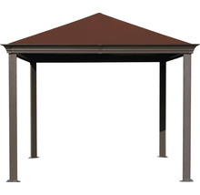 Pavillondach Figaro 4x4m, braun