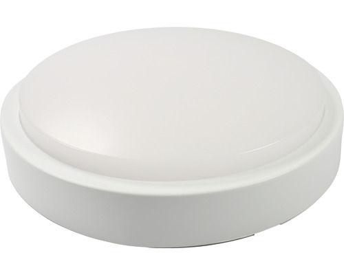LED Deckenleuchte IP54 14W 1500 lm 4000 K Ø 19 cm + 1x weißem + 1x schwarzem Rahmen Runde Deckenleuchte