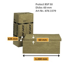 Isover Protect BSP 50 Dämmstoffplatten, 60 Millimeter dick