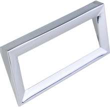 Möbelgriff Zamac glanz/chrom Lochabstand 96 mm LxH 114/22 mm