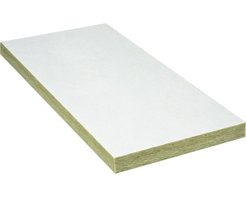 ISOVER Tiefgaragen und Kellerdeckendämmung Topdec DP 1 mit weißer Vlieskaschierung WLG 035 1250 x 625 x 60 mm