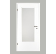 Zimmertür Pertura Yori CPL weiß (ähnlich RAL 9010) 86,0x198,5 cm Links mit Lichtausschnitt G3 (ohne Glas)-thumb-0
