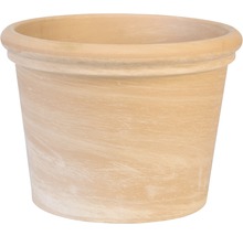 Pflanztopf Spang Ton Ø 28 H 21 cm terracotta marmoriert