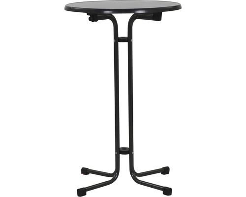 Stehtisch MFG Steh 70 cm klappbar grau Gestell aus Stahl in grau, Gartentischplatte aus Sevelit® in grau Stehtisch MFG Steh 70 cm klappbar grau Gestell aus Stahl in grau, Gartentischplatte aus Sevelit® in grau