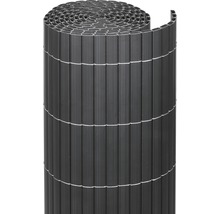 Sichtschutzmatte videx Rügen PVC 300 x 90 cm anthrazit