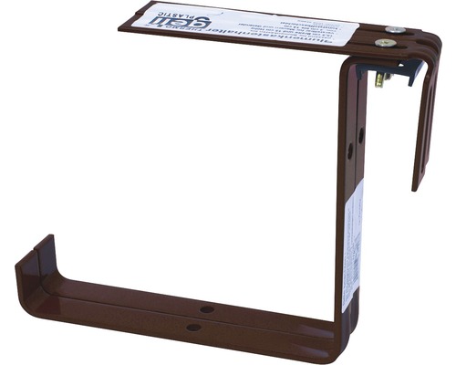 Blumenkastenhalter aus Kunststoff