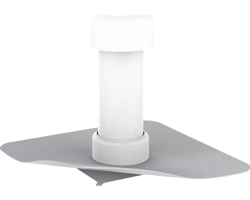 TopWet Dachentlüfter mit integrierter PVC-Manschette NW 50 mm H = 300 mm Dachdurchführung für Sanitäranlagen oder Entlüftungssysteme