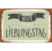 Dekomagnet Heute ist mein Lieblingstag 5,5x8,5 cm