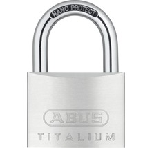 Vorhängeschloss Abus 67TI/60 B/SB Aluminium 60 mm