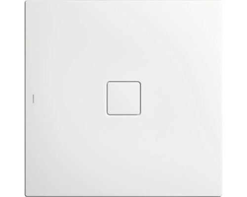 Duschwanne KALDEWEI CONOFLAT 783-1 90 x 90 x 3.2 cm alpinweiß matt 465300010711 Quadratische Duschwanne aus Stahl-Emaille