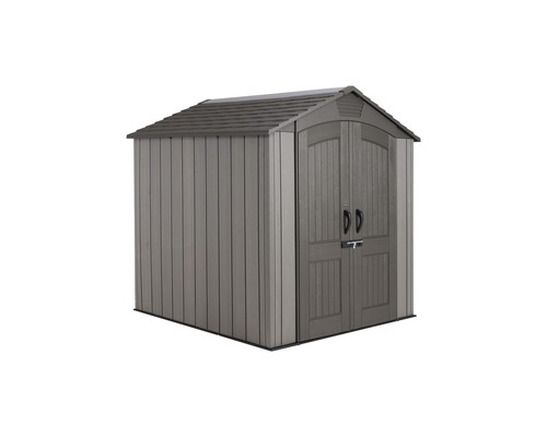 Gartenschuppen aus Kunststoff mit Doppeltür