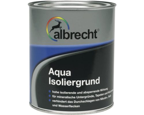 Albrecht Aqua Isoliergrund Sperrgrund weiß matt 750 ml-0