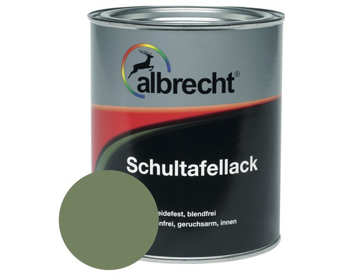 Albrecht Schultafellack Tafelfarbe grün 375 ml