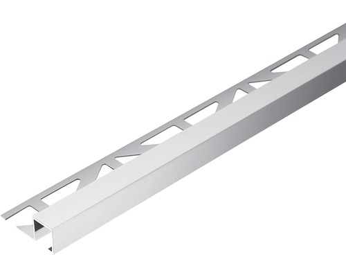 Quadrat-Abschlussprofil Dural Squareline 10 mm Länge 250 cm Aluminium Natur