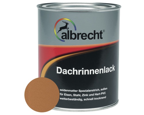 Albrecht Dachrinnenlack kupfer 750 ml