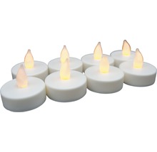 Mehrere LED-Teelichter mit simulierter Flamme