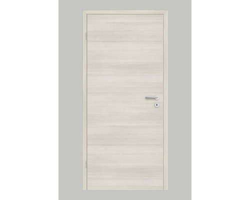 Pertura Zimmertür Yori CPL Lärche Cashmere quer 86,0x198,5 cm Links Zimmertür mit Drückergarnitur