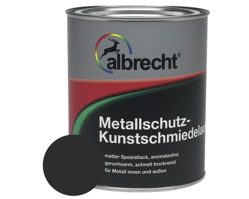 Albrecht Kunstschmiedelack schwarz 375 ml