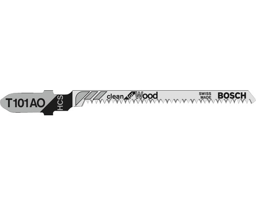 Bosch Stichsägeblatt T101AO für saubere Holzschnitte