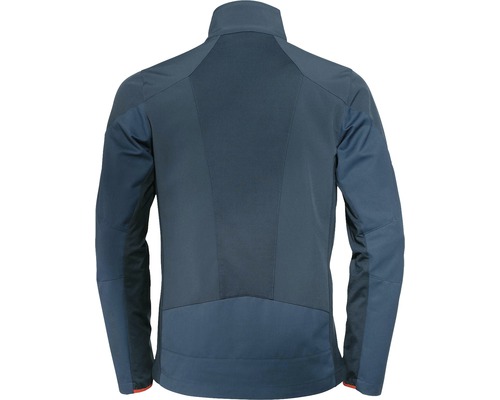 Rückansicht einer einfarbigen Jacke