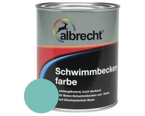 Albrecht Schwimmbeckenfarbe seegrün 750 ml Albrecht Schwimmbeckenfarbe seegrün 750 ml
