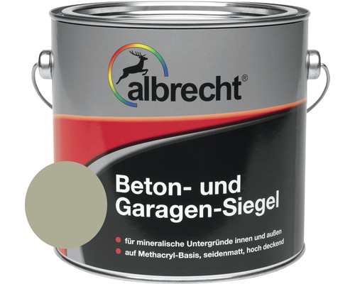Albrecht Betonfarbe Garagensiegel RAL 7032 kieselgrau 5 l