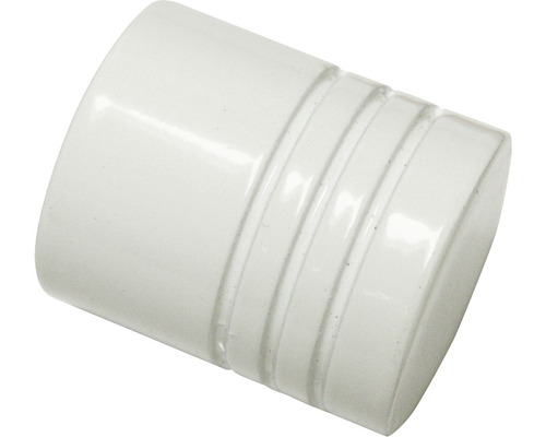 Endstück Zylinder für Chicago weiß Ø 20 mm 2 Stk. | HORNBACH