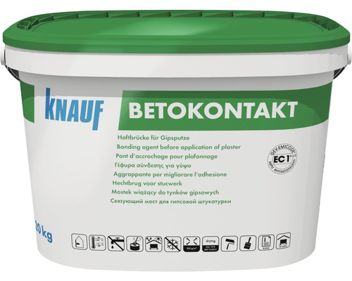 Knauf Betokontakt 20 kg Knauf Betokontakt Haftbrücke im Eimer für Gipsputze