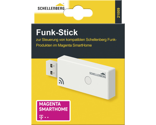 Schellenberg Funk Stick zur Steuerung von Schellenberg Funk Produkten im Magenta SmartHome