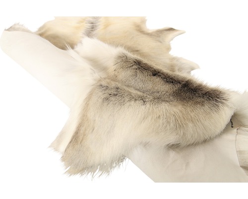 Rentierfell als Dekoration