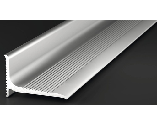 Aluminium Treppenkantenprofil mit Riffelung
