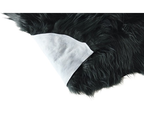 Kunstfell mit Stoffrückseite