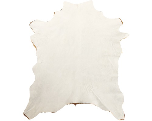 Weißes Kuhfell