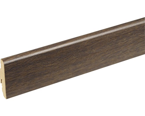 SKANDOR Sockelleiste Eiche antik FU60L 19 x 58 x 2400 mm Fußleiste aus Holz