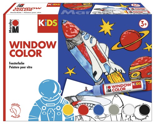 Marabu Window Color Malfarben Set für Kinder