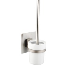 REIKA WC-Bürstengarnitur Ovaro magnetisch edelstahl matt ohne Montageplatte-thumb-3