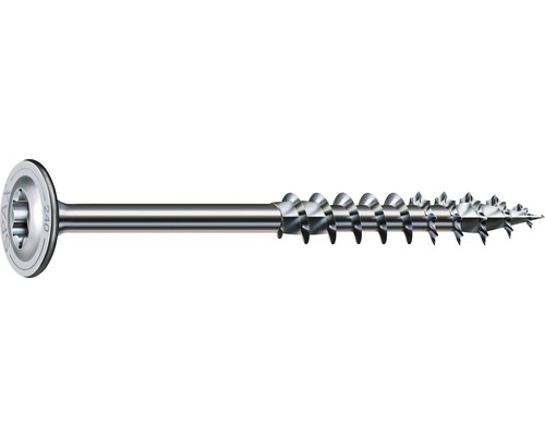 Spax Holzbauschraube HI.FORCE T-STAR plus Tellerkopf TX Teilgewinde 8x300 mm WIROX 50 Stück Holzschraube mit Senkkopf und Teilgewinde