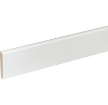 Sockelleiste SF261 Buche weiß lackiert 9 x 60 x 2400 mm