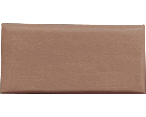 Rechteckige braune Fliese