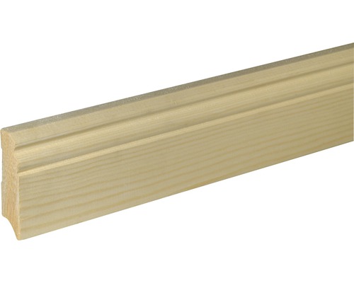 Sockelleiste SF270 Fichte/Kiefer roh 18 x 70 x 2400 mm Holzleiste