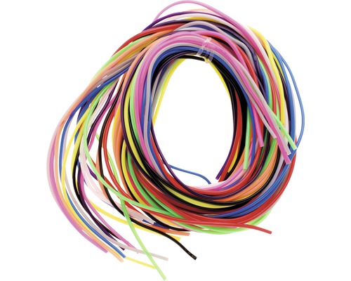 Bündel verschiedenfarbiger Kabel