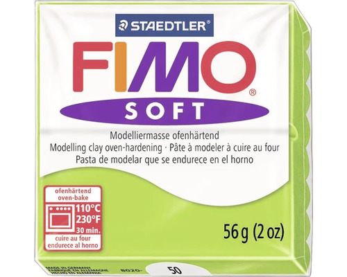 Fimo Soft apfelgrün 57g