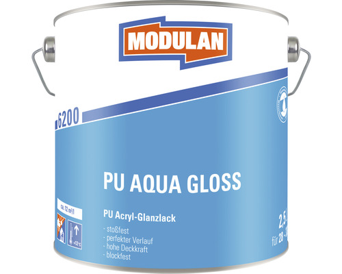 Modulan PU Aqua Gloss Acryl Glanzlack Dose